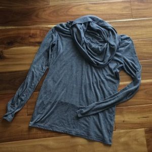 Gap lightweight cowl neck shirt